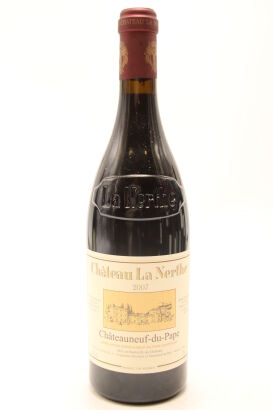 (1) 2007 Chateau La Nerthe Chateauneuf-du-Pape, Rhone [JR17.5]