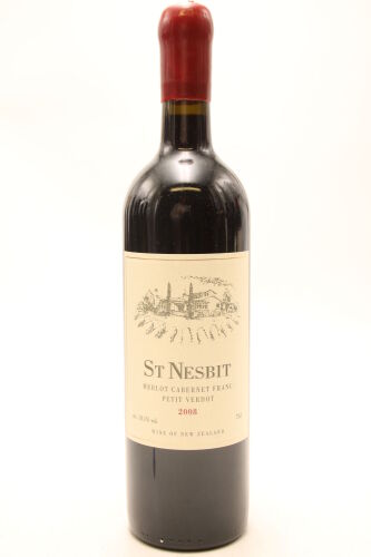 (1) 2008 St Nesbit Cabernet Merlot Petit Verdot, Auckland