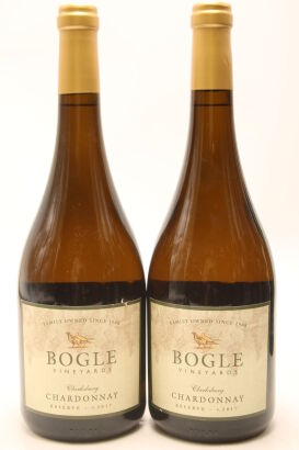 (2) 2017 Bogle Vineyards Reserve Chardonnay, Clarksburg