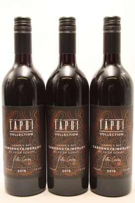 (3) 2019 United Cellars Tapui Collection Cabernets - Merlot by Peter Cowley, Hawke's Bay