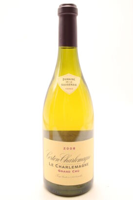 (1) 2008 Domaine de la Vougeraie Corton-Charlemagne Le Charlemagne Grand Cru, Cote de Beaune