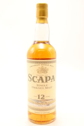 (1) Scapa Single Orkney Malt, 12yo, 40% ABV