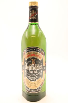 (1) Glenfiddich Special Old Reserve Pure Malt Scotch Whisky, circa 1980s, 43.6% ABV, 1000ml