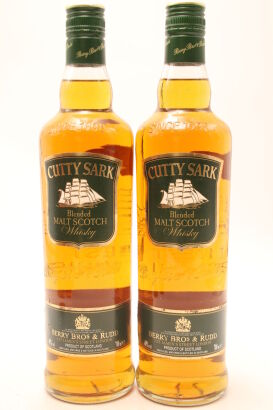 (2) Cutty Sark Blended Malt Scotch Whisky, 40% ABV