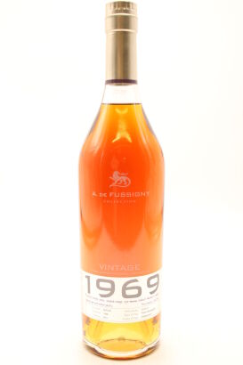 (1) 1969 A. de Fussigny Millesime Cognac, Bottle # 055/400