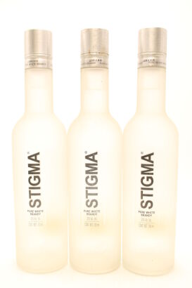 (3) Stigma Pure White Brandy, 33% ABV, 750ml