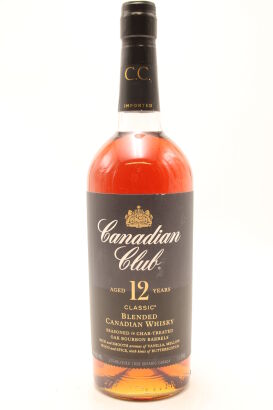 (1) Canadian Club Classic, 12yo, 40% ABV, 1000ml