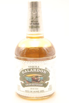 (1) Tequila Galardon Gran Reposado, 38% ABV, 750ml