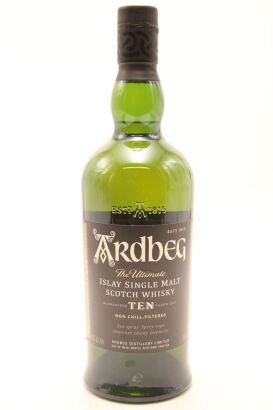 (1) Ardberg 10yo Islay Single Malt Scotch Whisky, 46% ABV