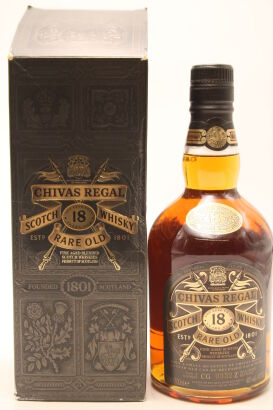 (1) Chivas Regal 18yo Rare Old Whisky, 40% ABV