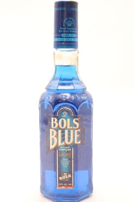 (1) Bols Blue, 24% ABV, 500ml