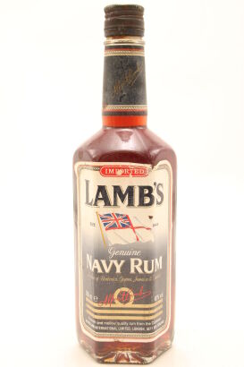 (1) Lamb's Navy Rum, 40% ABV