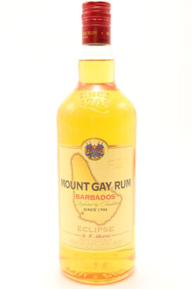 (1) Mount Gay Rum, 40% ABV, 1000ml