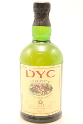 (1) DYC Fino Blended Whisky, 8yo, Spain 40% ABV