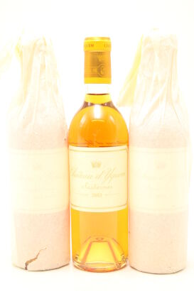 (3) 2003 Chateau d'Yquem, Sauternes [JR20] 375ml