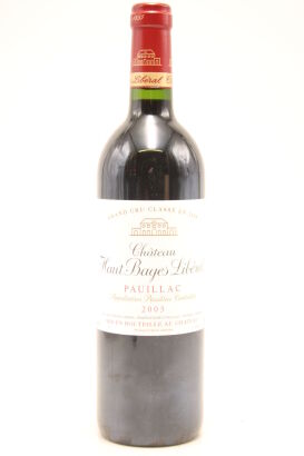 (1) 2003 Chateau Haut-Bages Liberal, Pauillac [JR17.5]