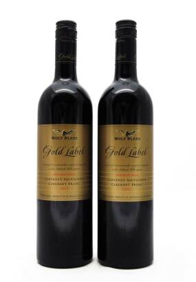 (2) 2002 Wolf Blass Gold Label Cabernet Sauvignon/ Franc