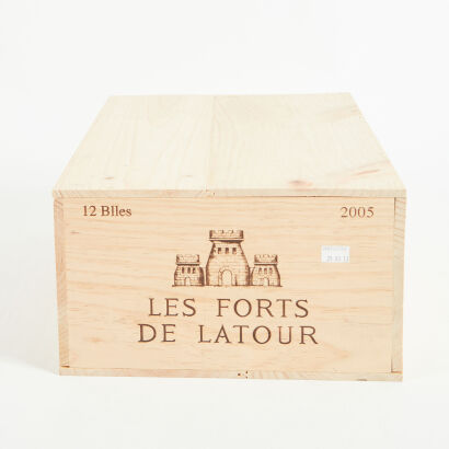 (12) 2005 Chateau Latour 'Les Forts de Latour', Pauillac [JR16.5] [WS94]