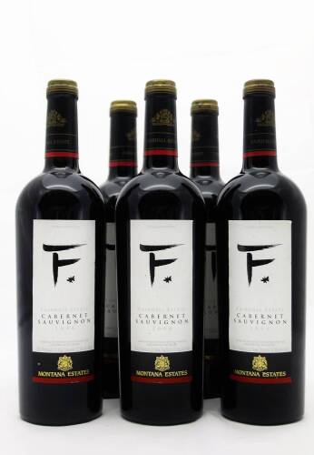 (5) 1996 Montana 'Fairhall Estate' Cabernet Sauvignon
