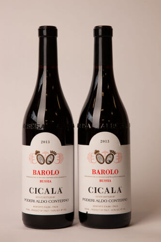 (2) 2013 Poderi Aldo Conterno Cicala, Barolo (STOL) RP95 