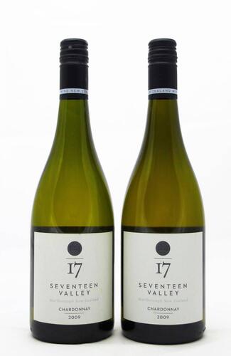 (2) 2009 Seventeen Valley Chardonnay