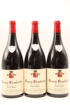 (3) 2009 Domaine Denis Mortet Gevrey-Chambertin Vieilles Vignes, Cote de Nuits, 1500ml