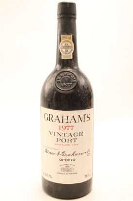 (1) 1977 W & J Graham's Vintage Port, Portugal [JR18]