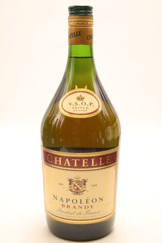 (1) Chatelle Napoleon VSOP Brandy, 37.2% ABV, 1000ml