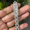 Art Deco Platinum Diamond Wristwatch - 5