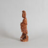 A Chinese Wood Carved Guanyin Statue - 2