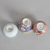 Seven Chinese Saucers & A Chinese Famille Rose Cup & A Japanese Imari Lidded Jar - 3