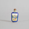 A Chinese Copper and Enamel 'Figural' Snuff Bottle - 2