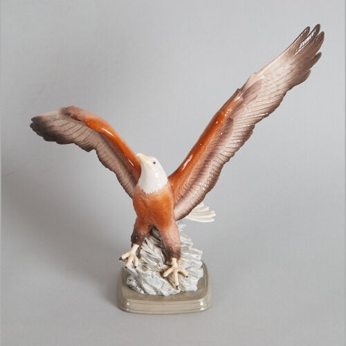 A European Eagle Figurine