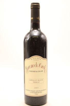 (1) 2003 Greenock Creek Vineyards & Cellars Apricot Block Shiraz, Barossa Valley [RP95]