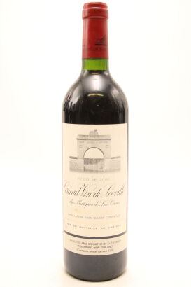 (1) 2000 Chateau Leoville-Las Cases 'Grand Vin de Leoville', Saint-Julien [JR18] [RP98] [WS100]