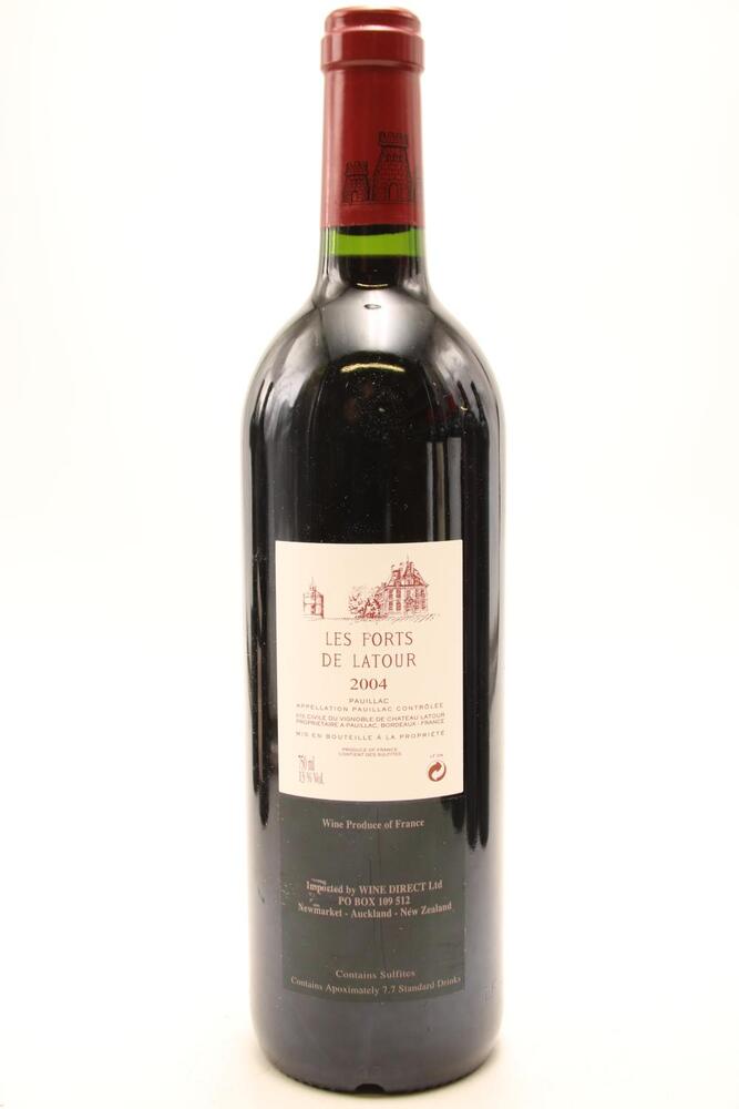 1) 2004 Chateau Latour 'Les Forts de Latour', Pauillac [JR16.5]