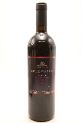 (1) 1999 Goldie Esslin Merlot, Waiheke Island