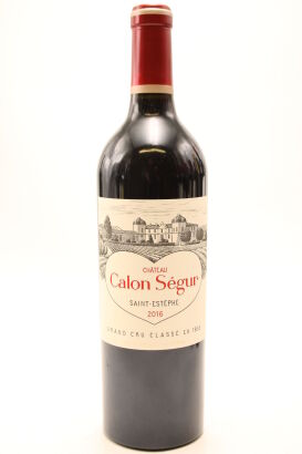 (1) 2016 Chateau Calon-Segur, Saint-Estephe [RP96] [JR18.5] [WE96] [WS96]