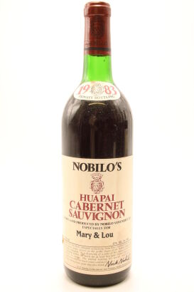 (1) 1983 Nobilos Cabernet Sauvignon Classic Claret, Huapai Valley