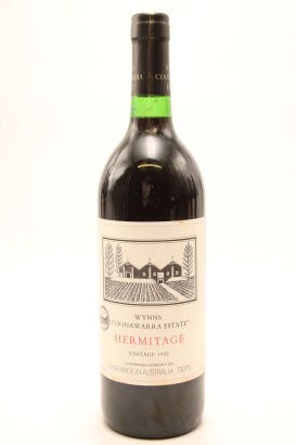 (1) 1992 Wynns Coonawarra Estate Hermitage, Coonawarra