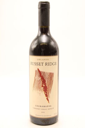 (1) 1995 Orlando Russet Ridge Cabernet Shiraz Merlot