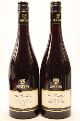 (2) 2013 Giesen The Brothers Pinot Noir, Marlborough