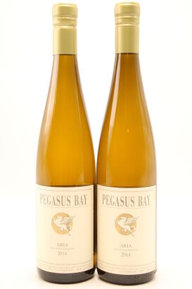 (2) 2014 Pegasus Bay Aria Late Picked Riesling, Waipara [JR17] [BC95]