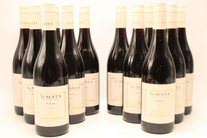 (12) 2018 Te Mata Estate Syrah, Hawke's Bay [JR16] [WE94]