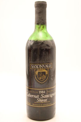 (1) Saxonvale Cabernet Sauvignon Shiraz, Hunter Valley