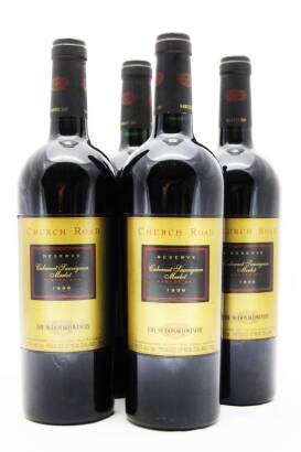 (4) 1996 Church Road Reserve Cabernet Sauvignon/Merlot