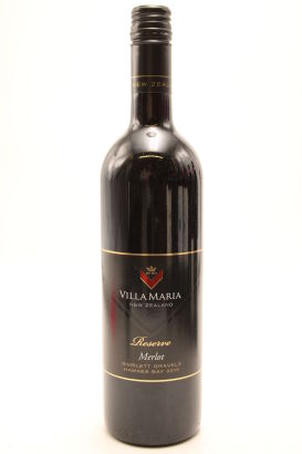 (1) 2013 Villa Maria Reserve Merlot, Gimblett Gravels [BC95]