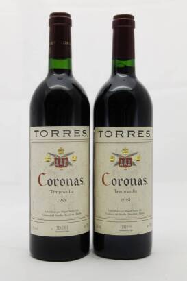 (2) 1998 Torres Coronas Tempranillo