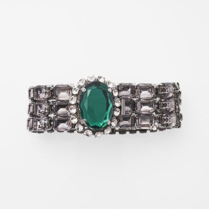Miu Miu Rhinestone Costume Bracelet