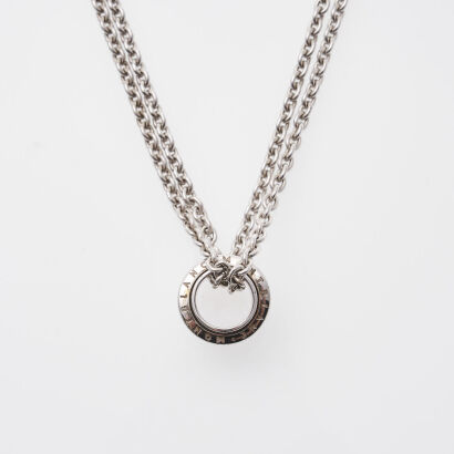 Montblanc Profile Collection Silver Wish Pendant